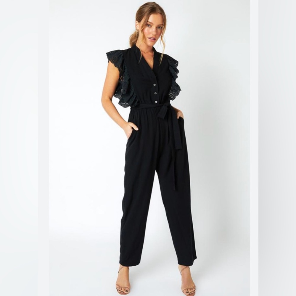 Women’s MINKPINK black Remi jumpsuit size XS